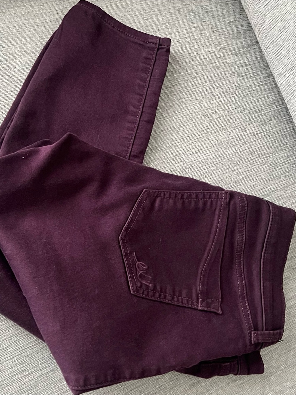 Women's Plum burgundy Express Stretch Jeans size 4